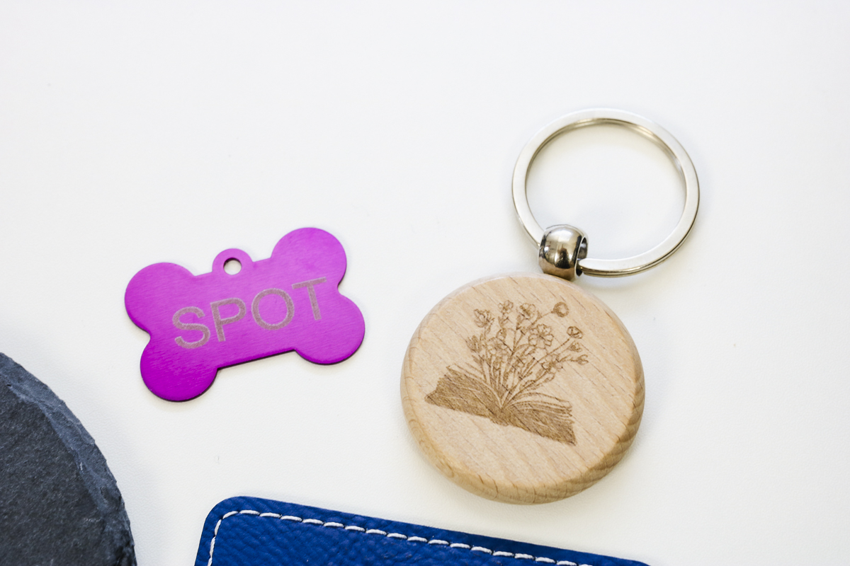 Small engraved blanks.