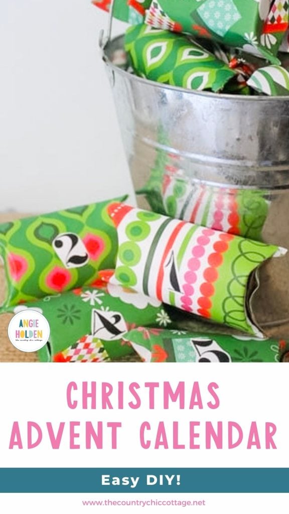 Easy DIY Christmas advent calendar