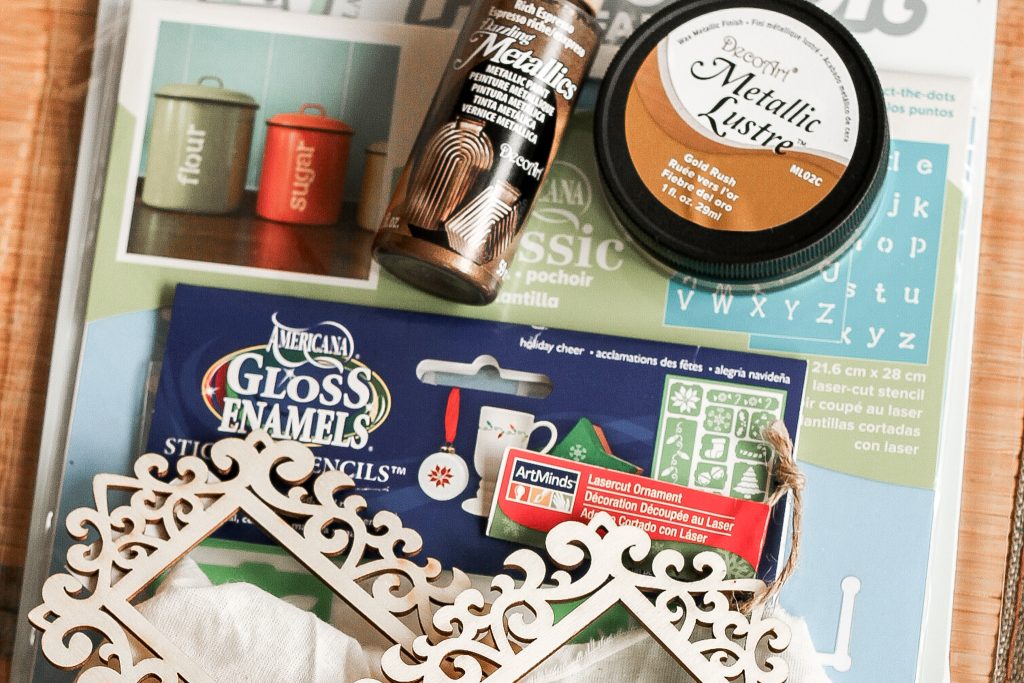 supplies to make gold frame