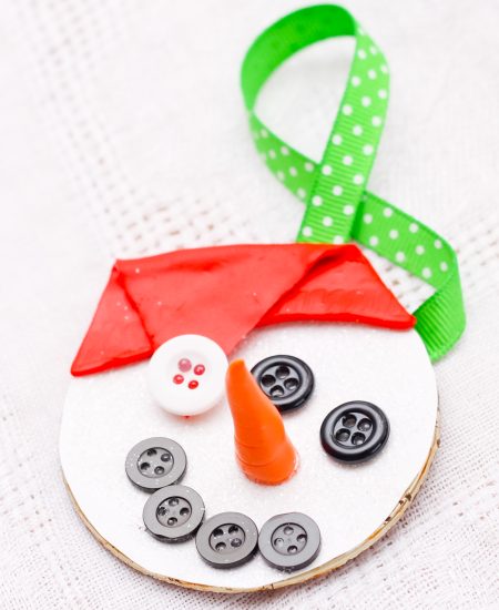 Cute snowman ornament