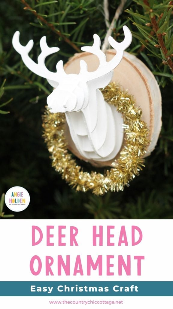 Deer head ornament