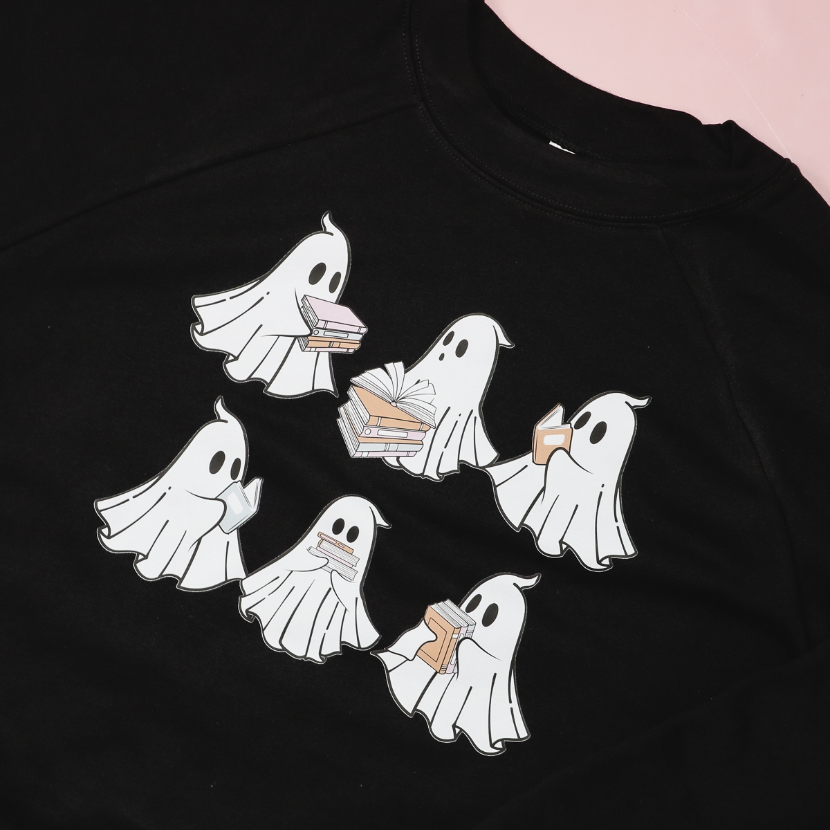 dtf on a sweatshirt that glows in the dark