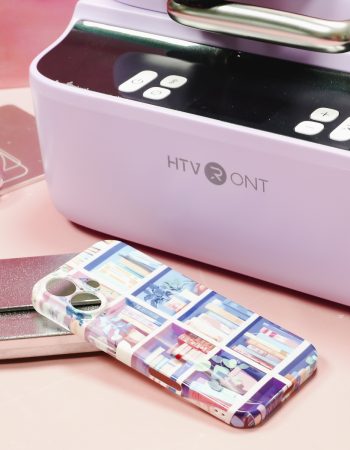 HTVRont Phone Case heat press review.