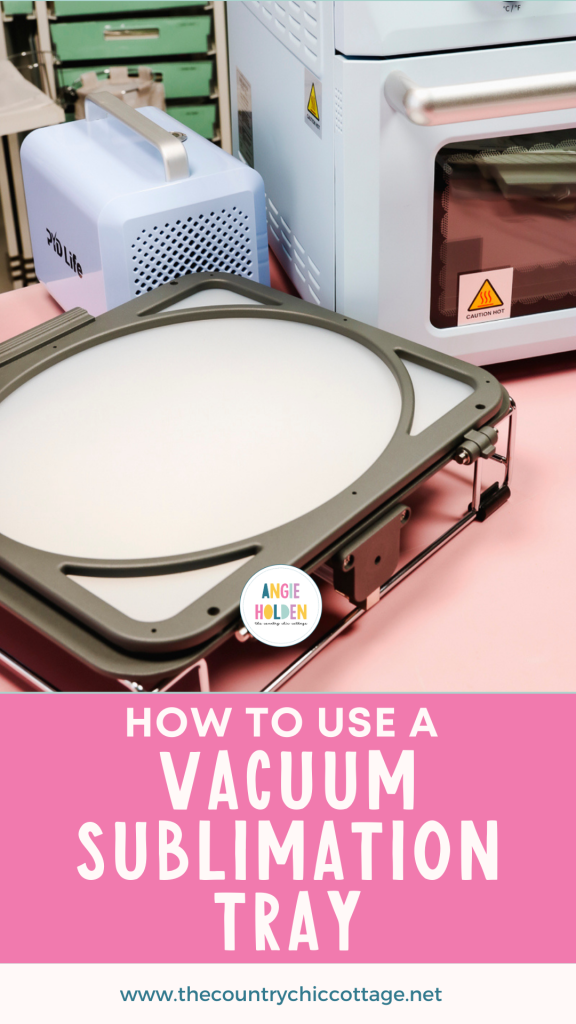 vacuum tray for sublimation