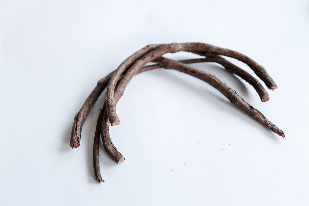 sticks on white surface