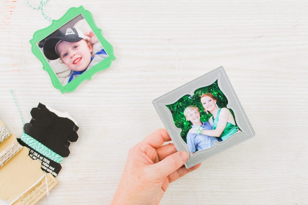 Finished frame ornaments