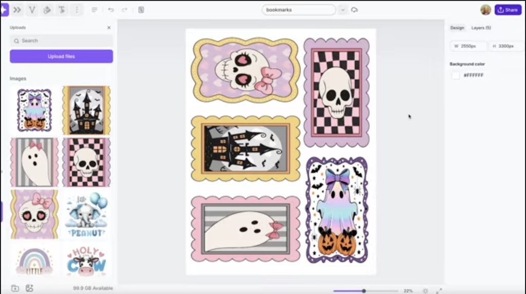 Sublimation designs in Creative Fabrica Studio