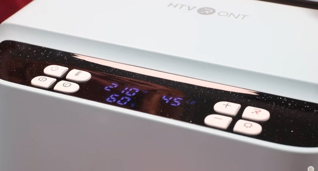 Adjust the settings for the blank.