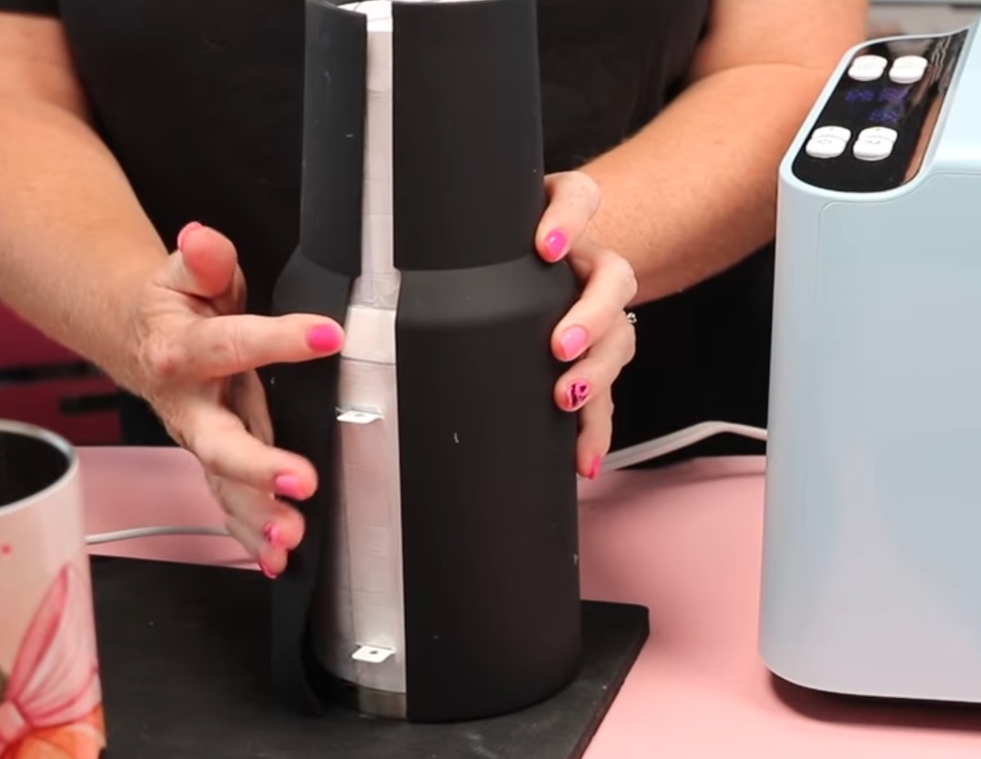 Add wrap to 40-ounce tumbler.