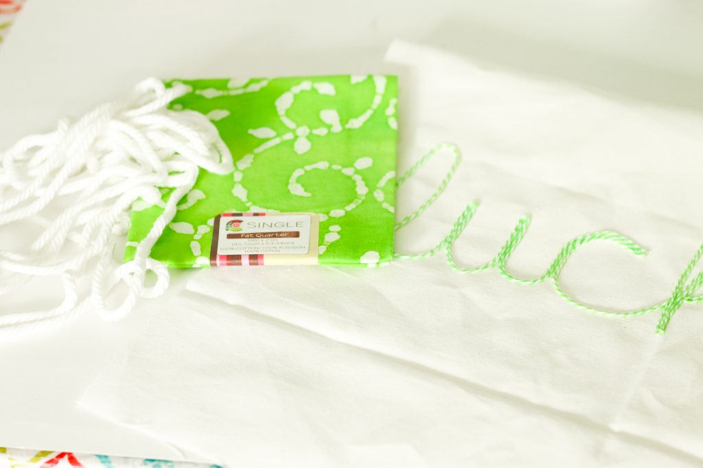 Cording and accent fabric