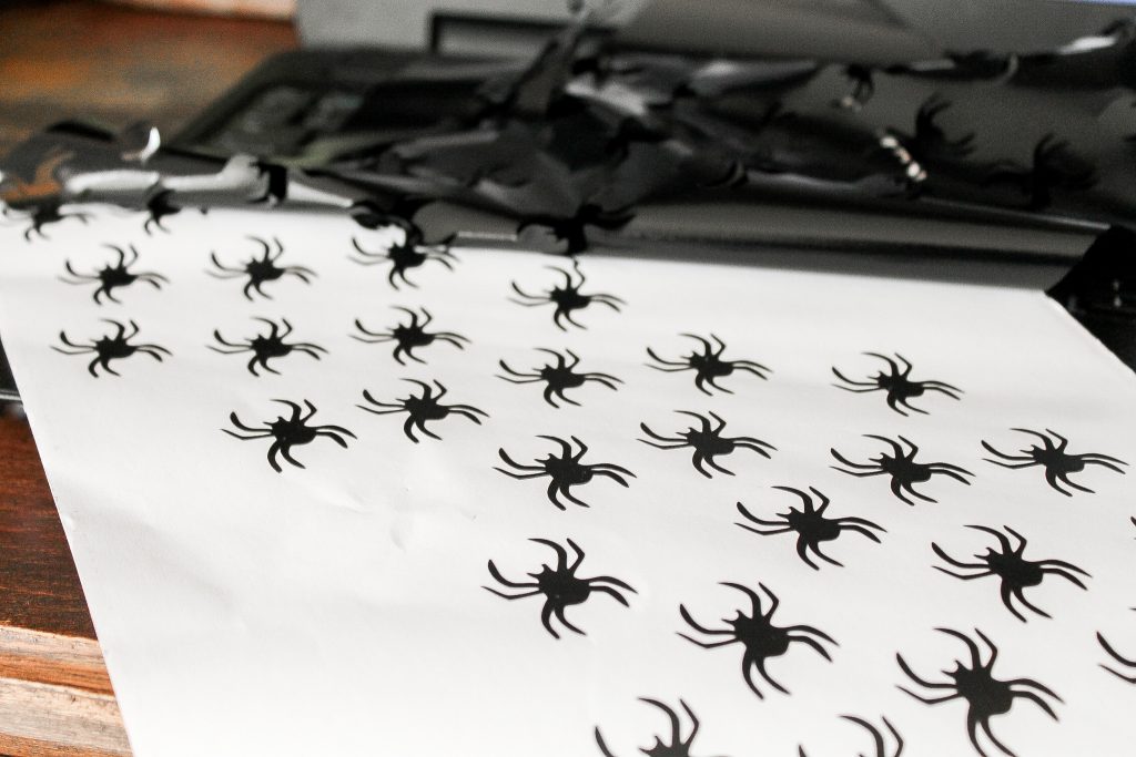 Removing excess vinyl