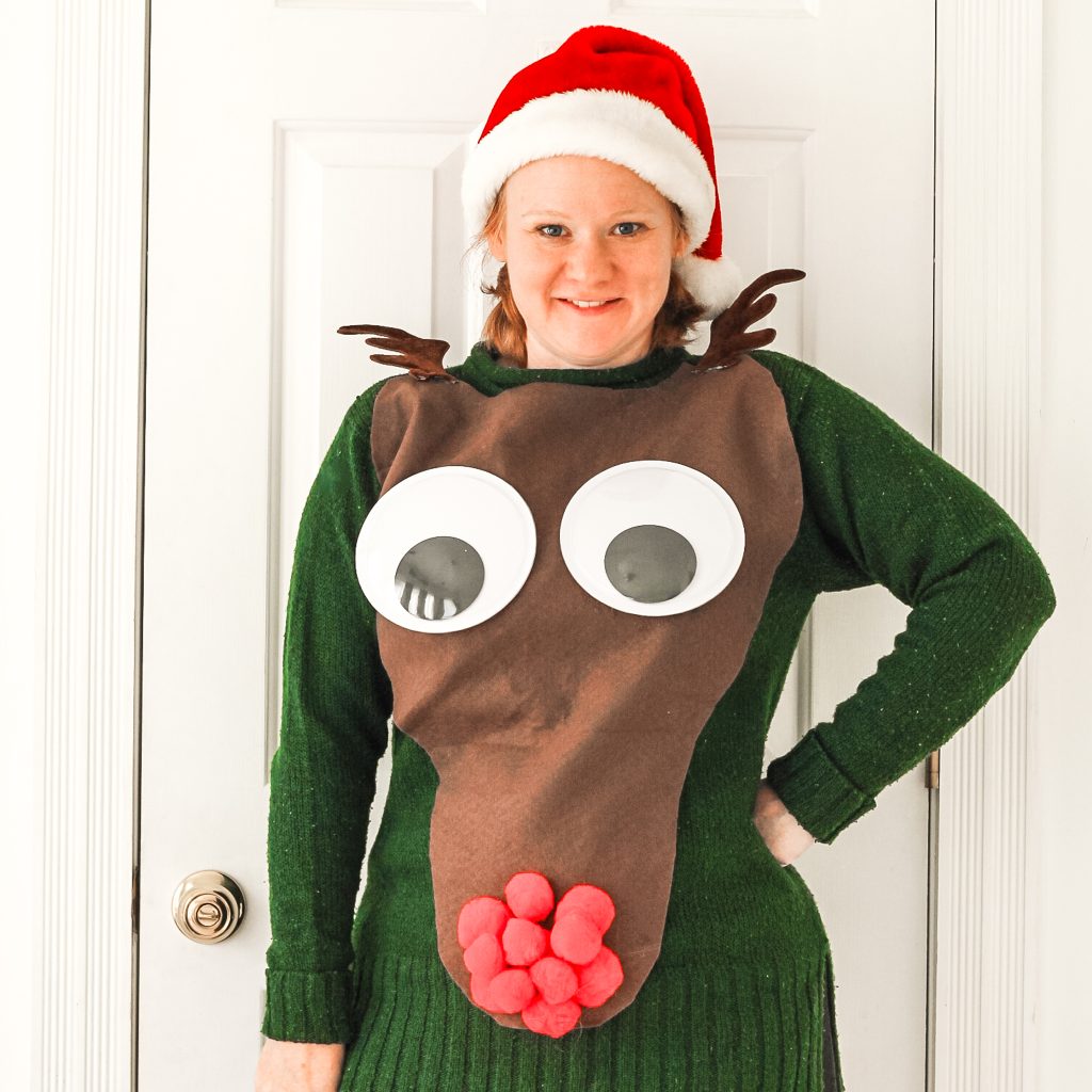 Rudolph Christmas sweater