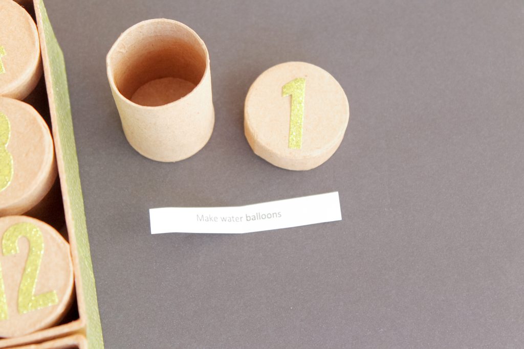 fun activity for countdown calendar