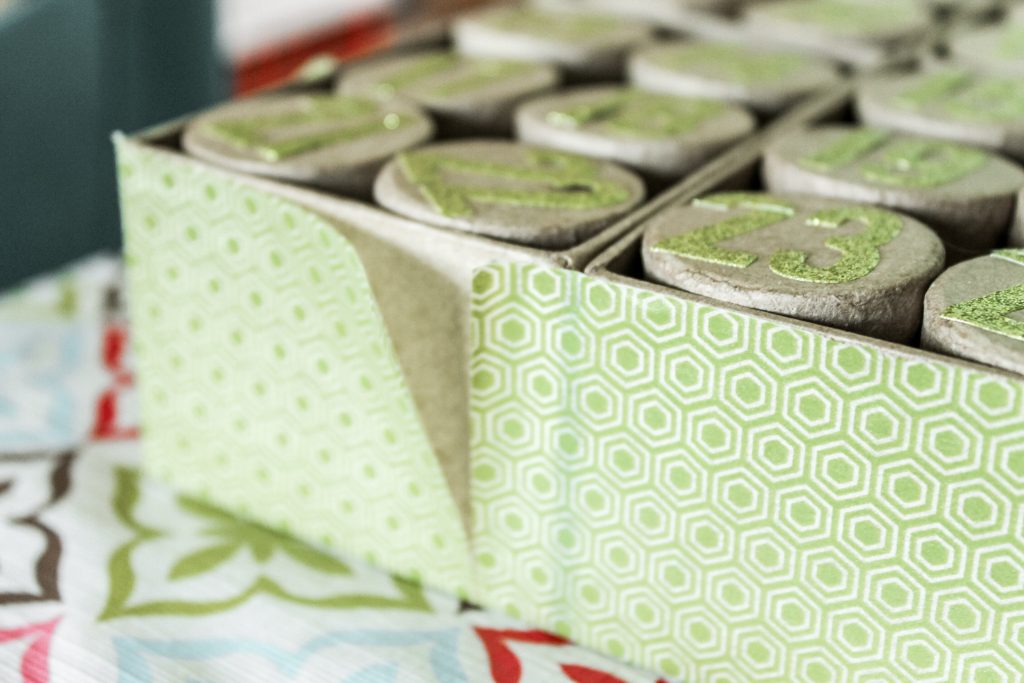 adding embellishment to container