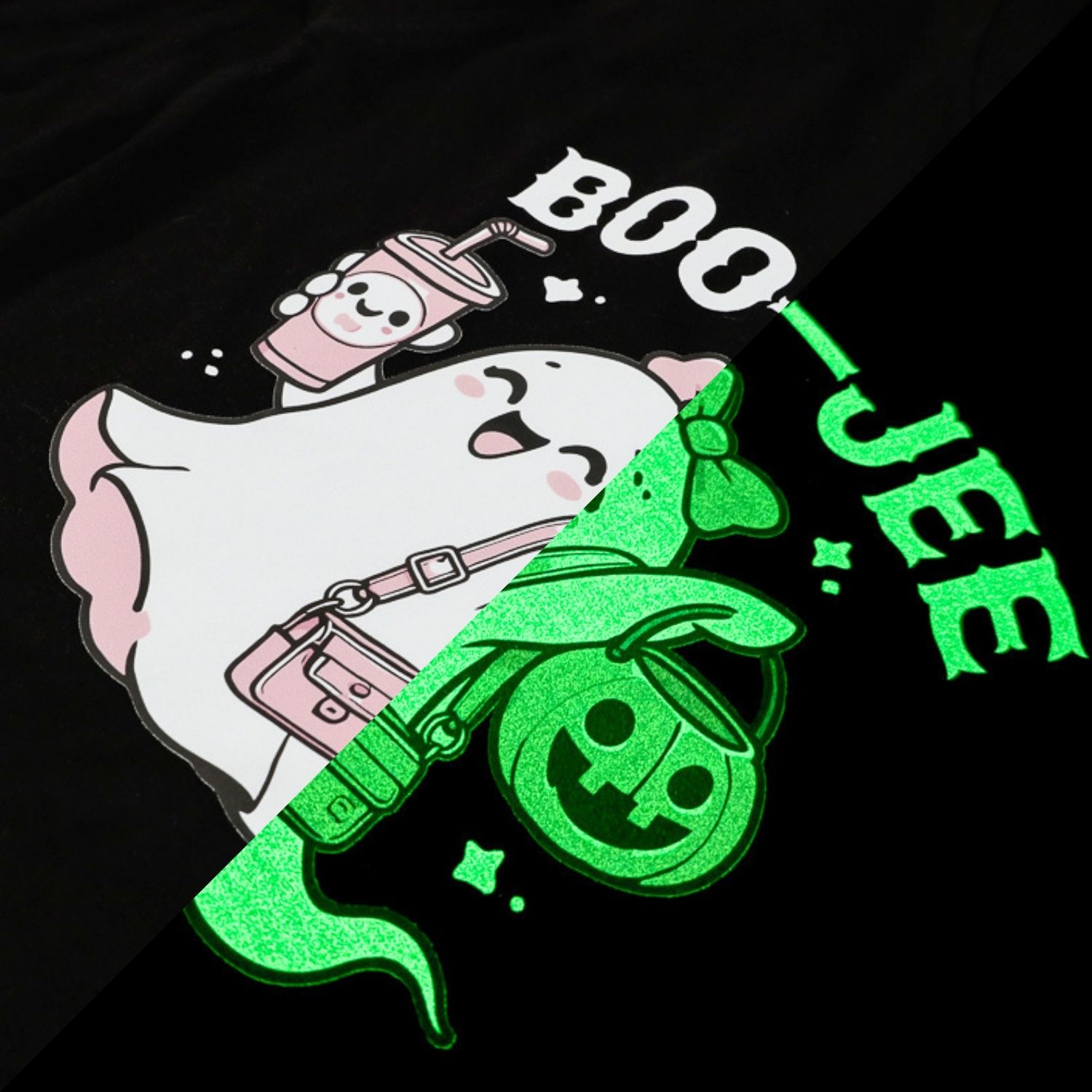 glow in the dark dtf halloween print
