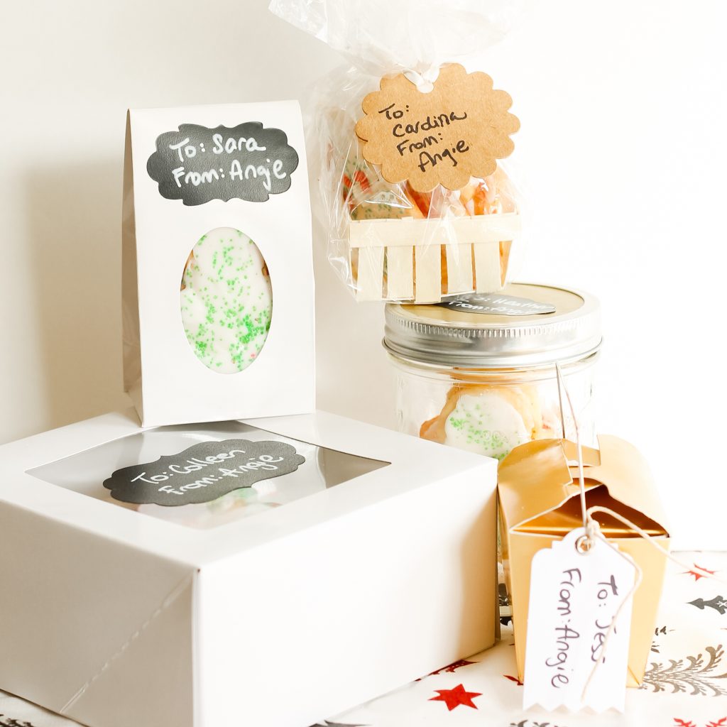 different ways to wrap edible gifts