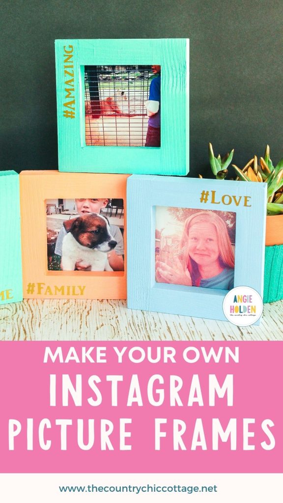 make your own instagam picture frames