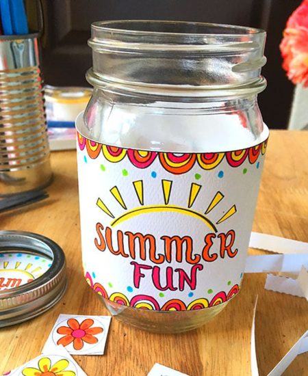 summer fun jar