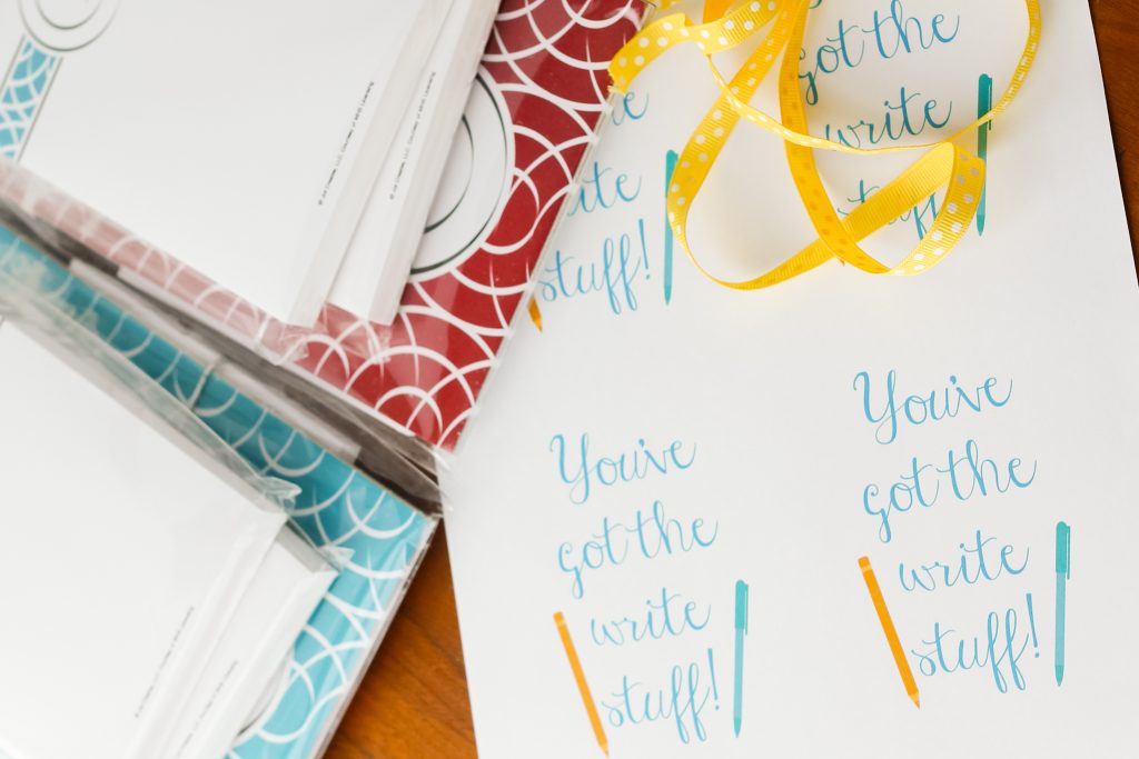 printed tags for teacher gifts