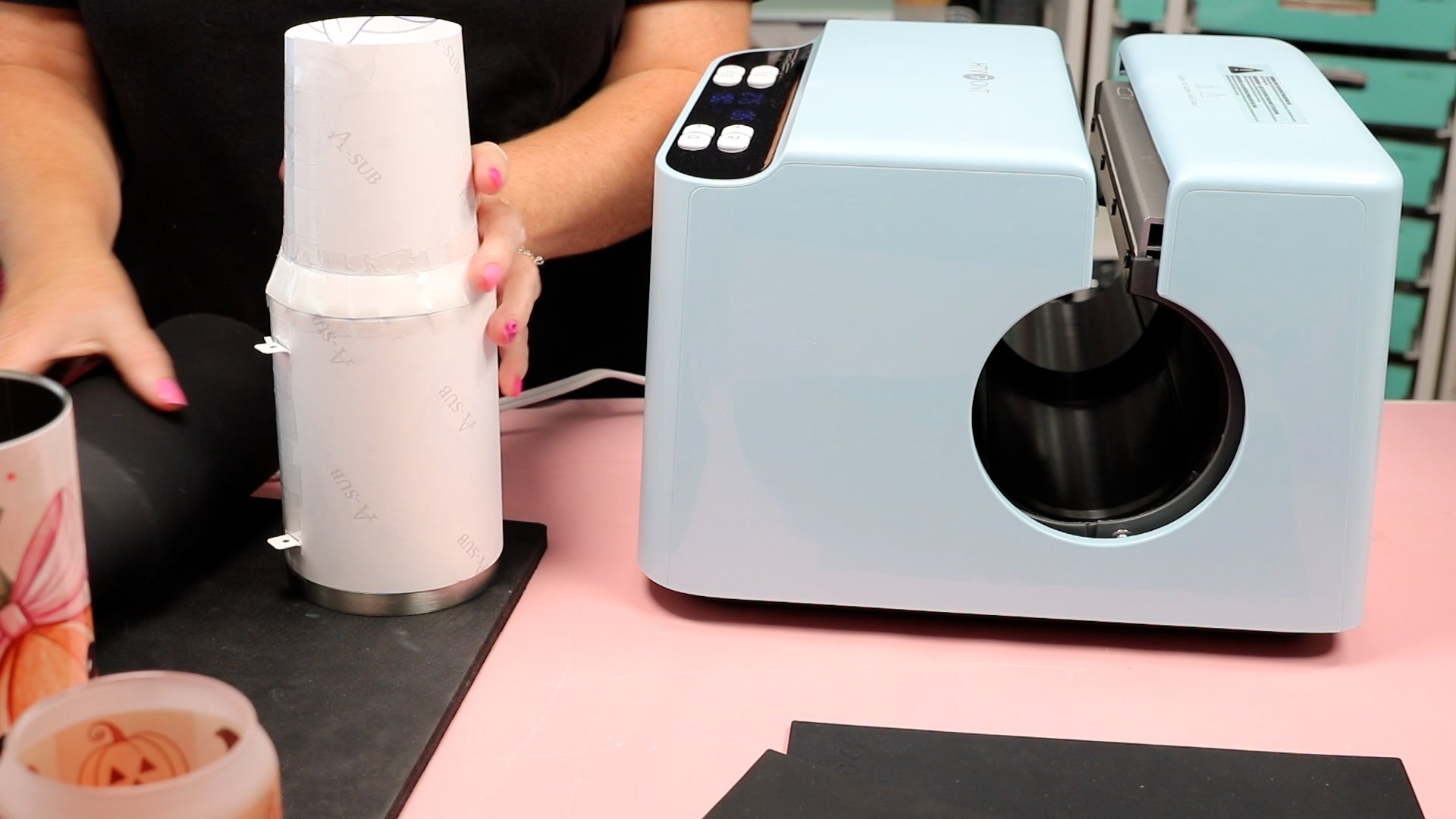 wrapped 40 oz tumbler