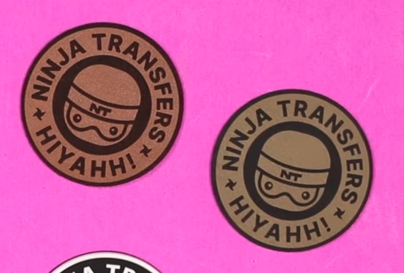 Faux leather and Real leather patches.