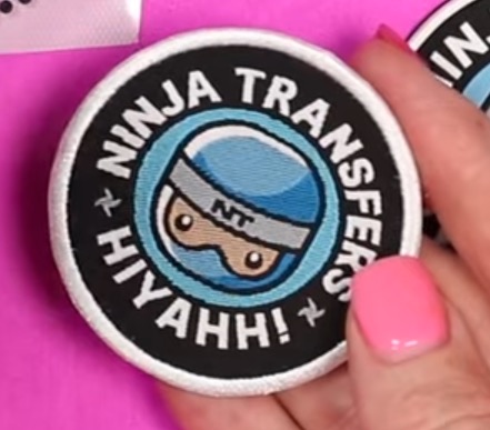 Woven patch full color.