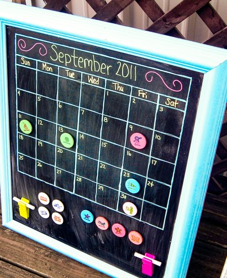 Finished customizeable calendar