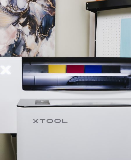 xTool apparel printer close up.