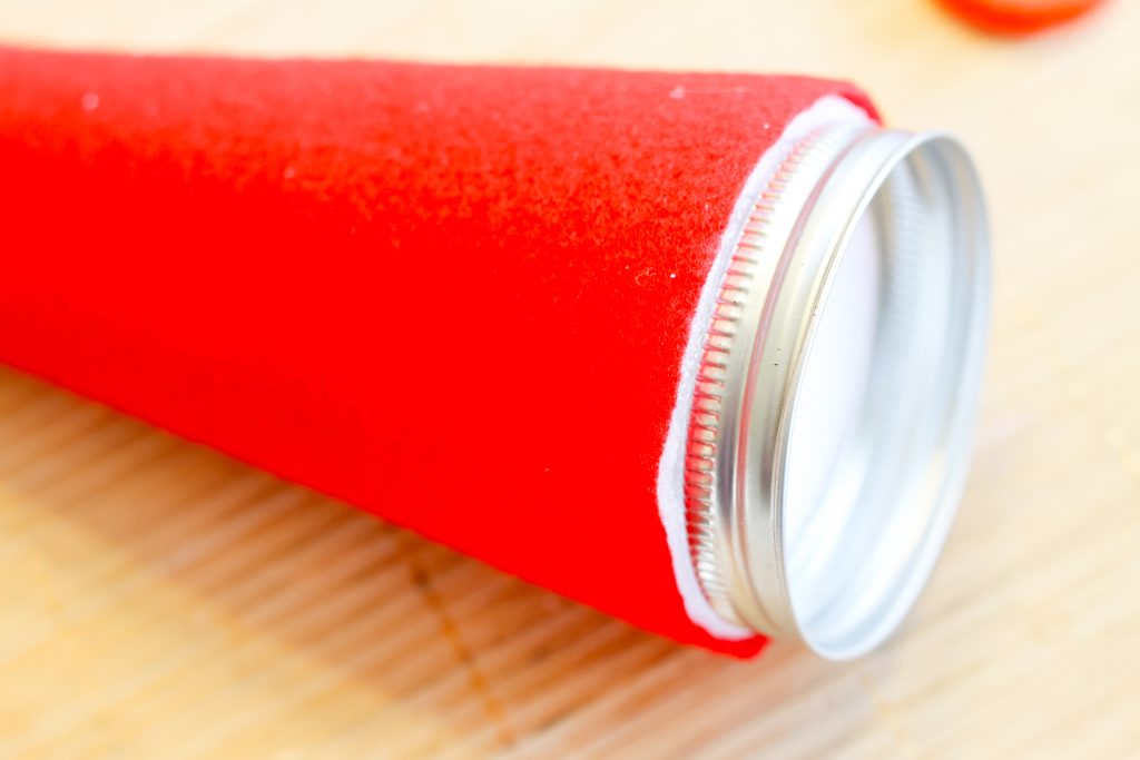felt on jar lid