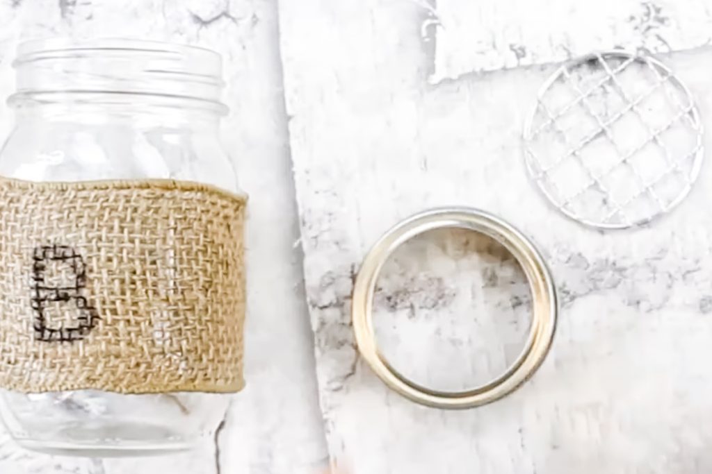 mason jar frog for toothbrushes