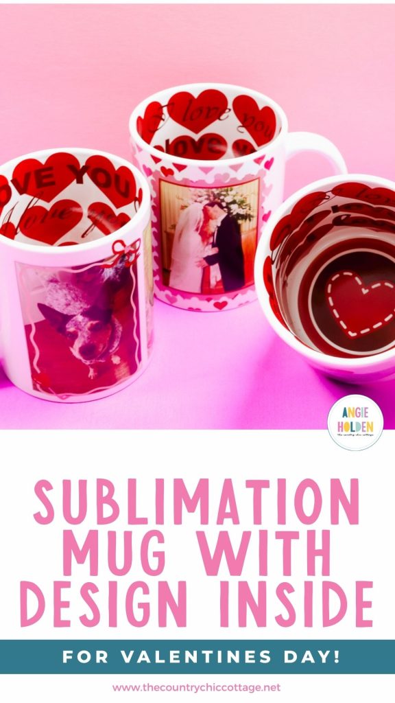 design inside of sublimation mug