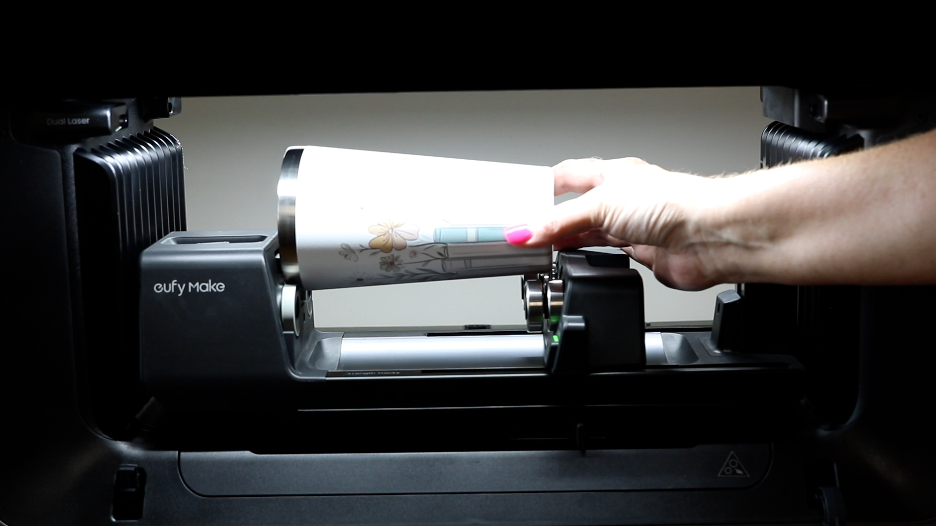 removing tumbler from printer