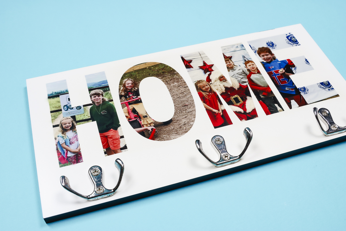 Finished sublimation hanging organizer - horizontal.