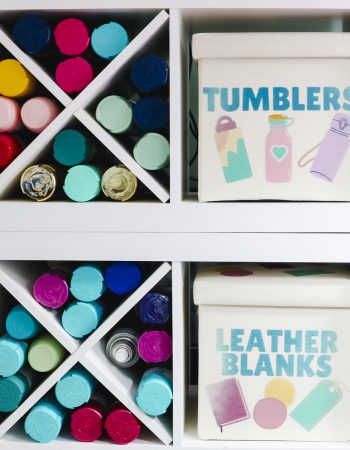 Sublimation organization bins - header square image.
