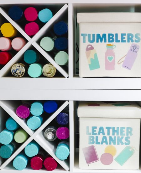 Sublimation organization bins - header square image.
