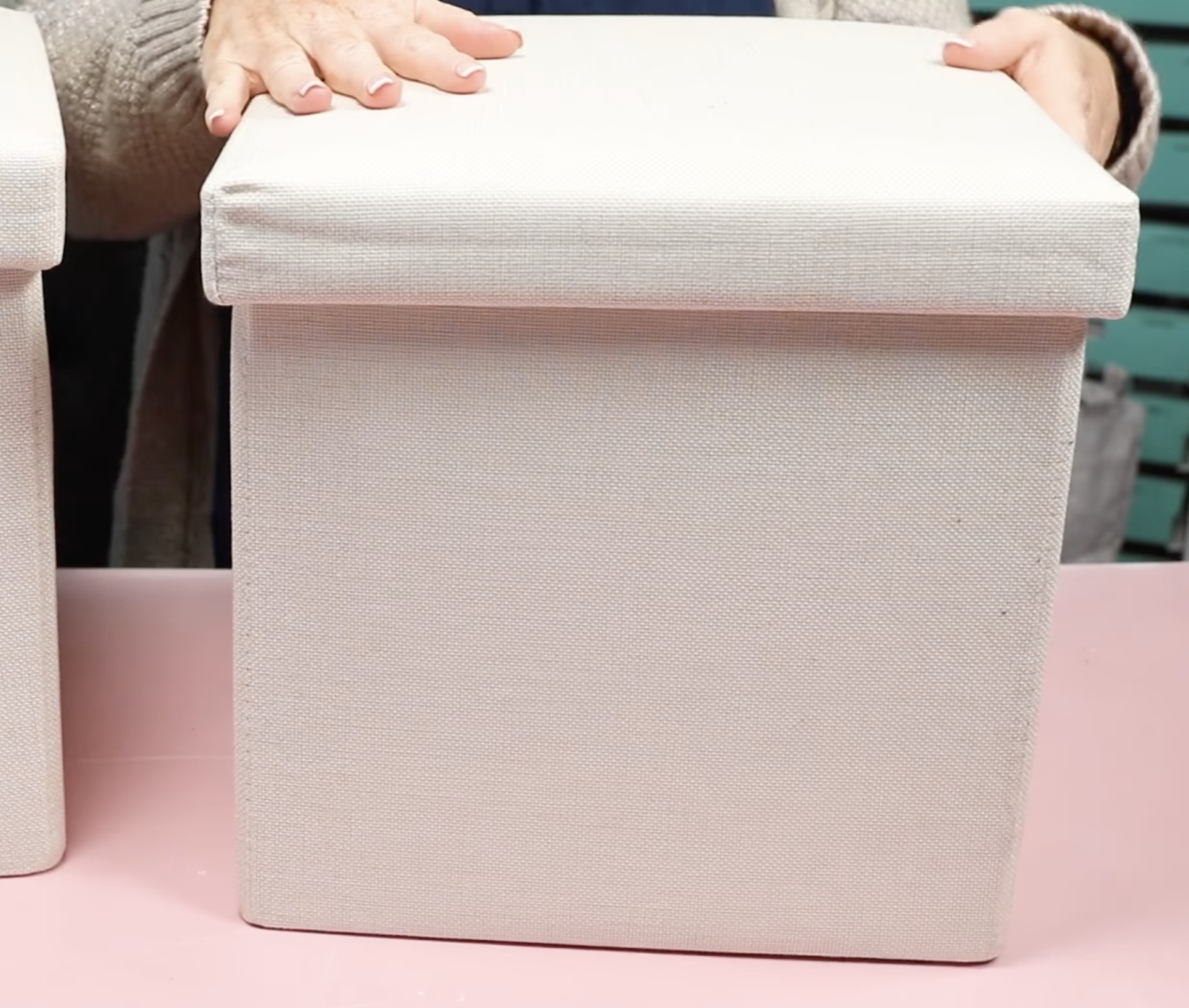 Sublimation bin assembled.