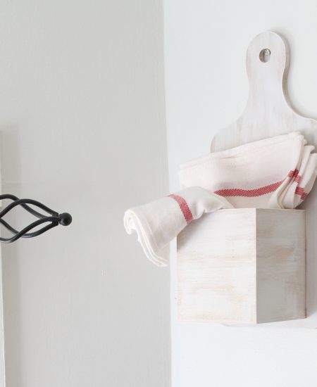 farmhouse kitchen wall organizer