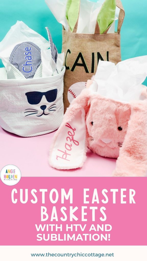 DIY custom easter baskets