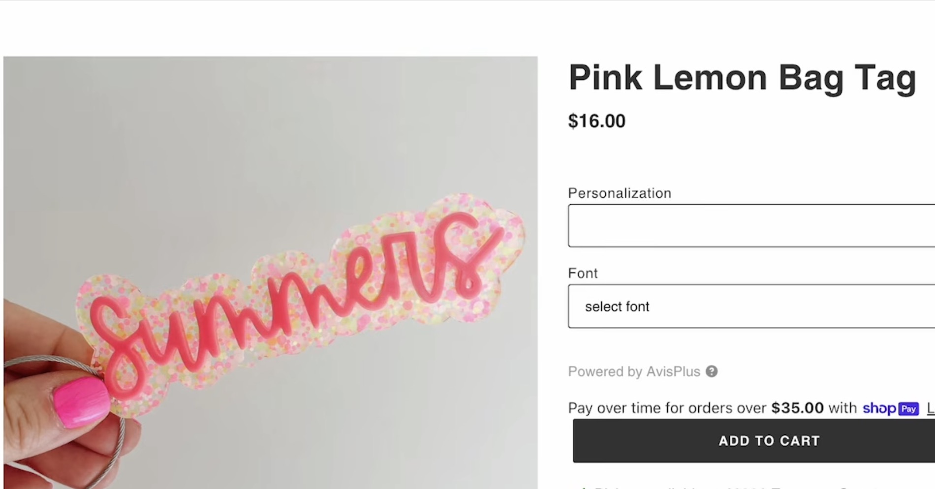 Laser cut acrylic name tags for bags.