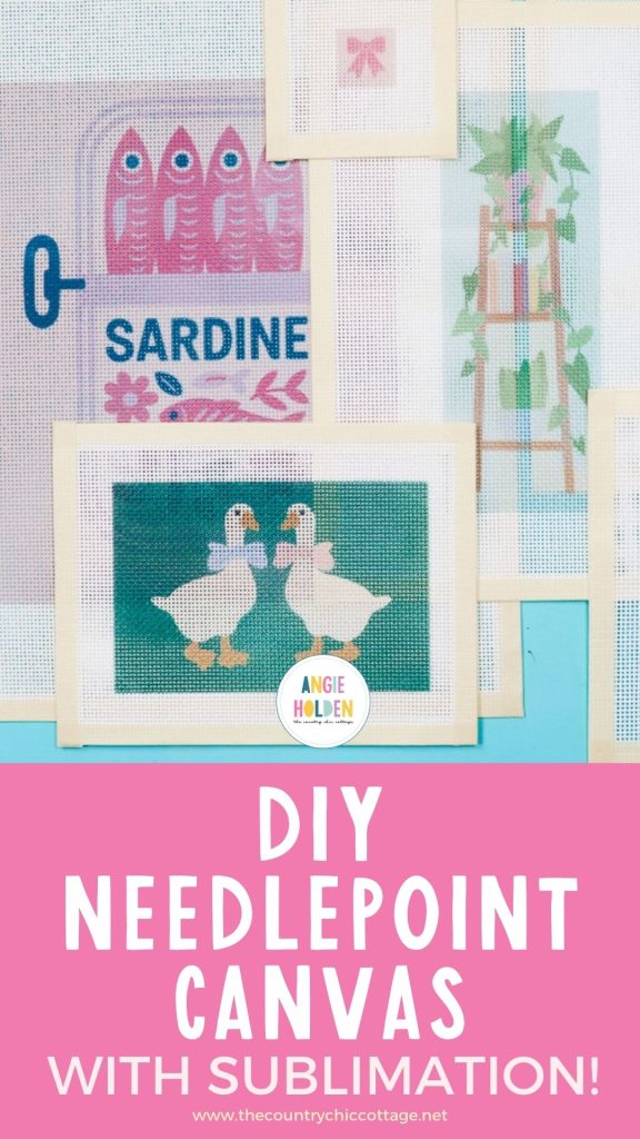 diy needlepoint canvas