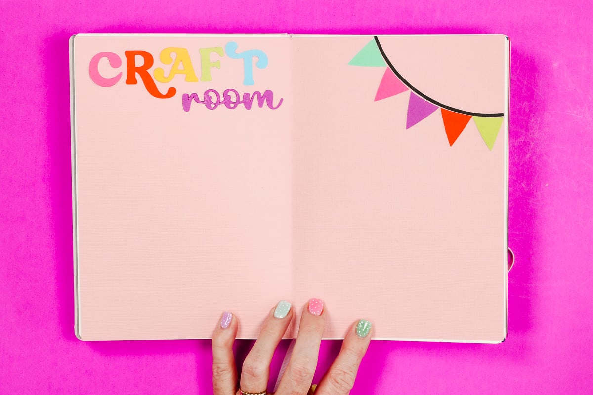 Craft room dump page.