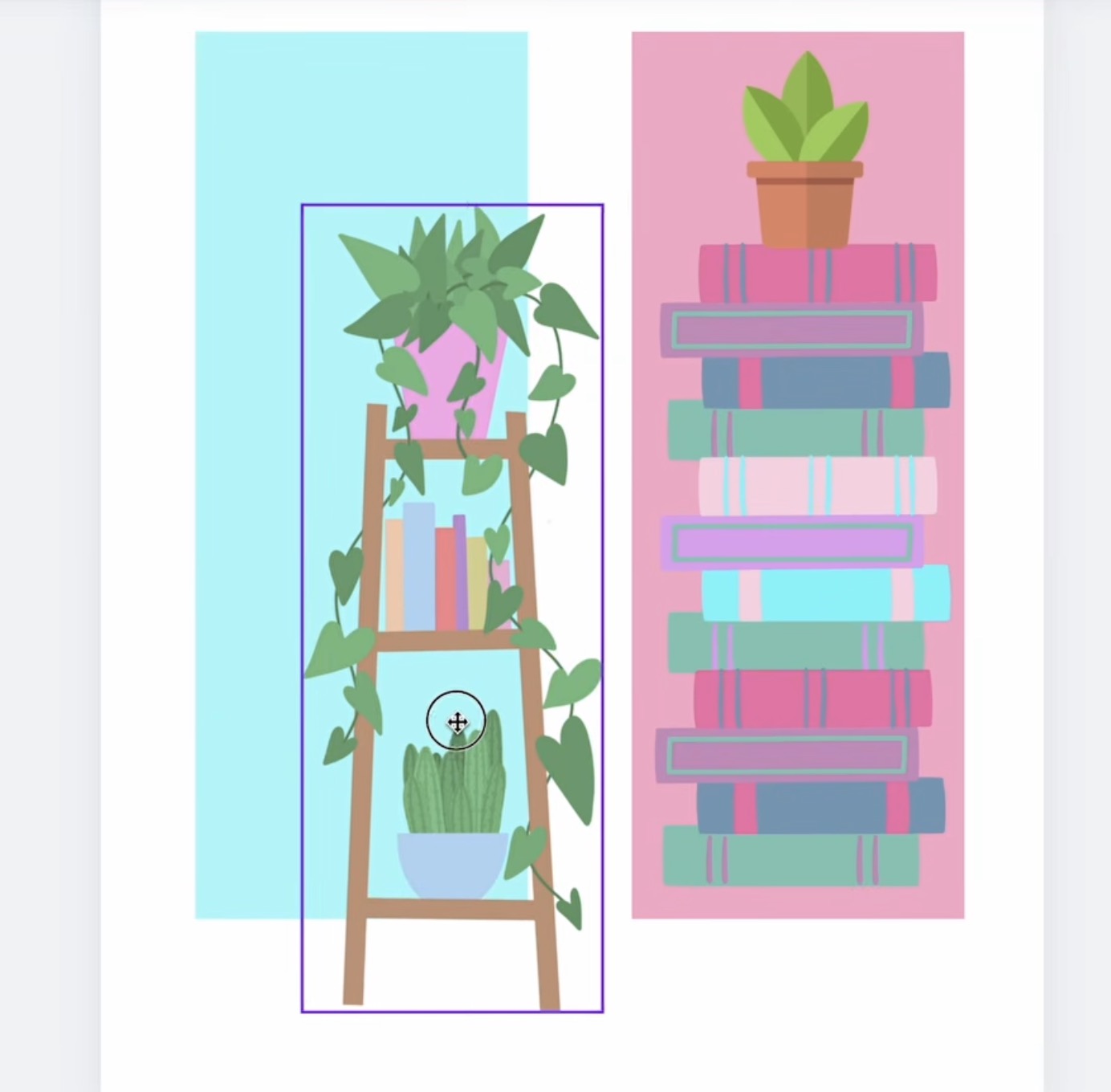 Sublimation needlepoint canvas bookmark designs.