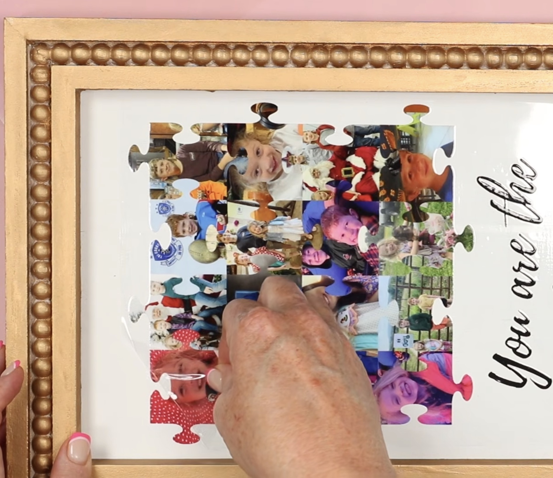 Remove the UV DTF carrier sheet.