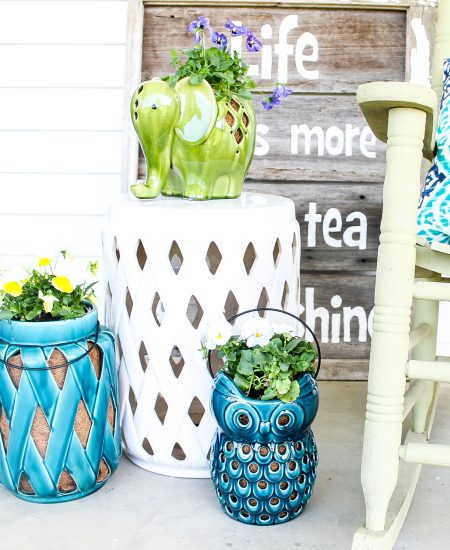 Planters made using lanters