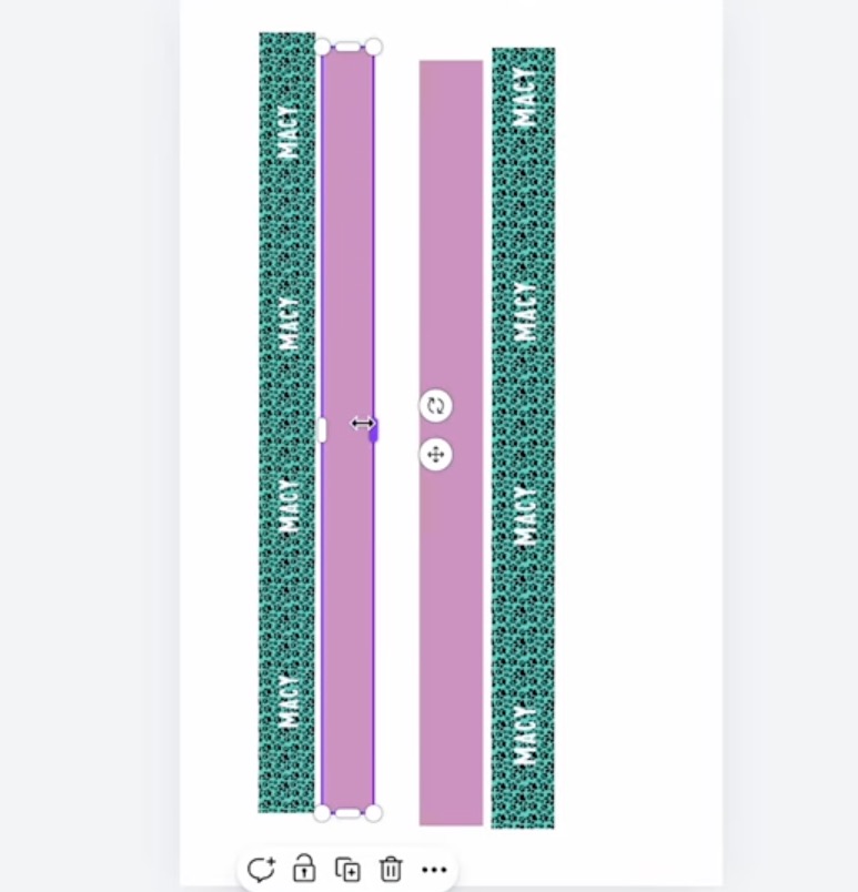Duplicate design for the dog leash.