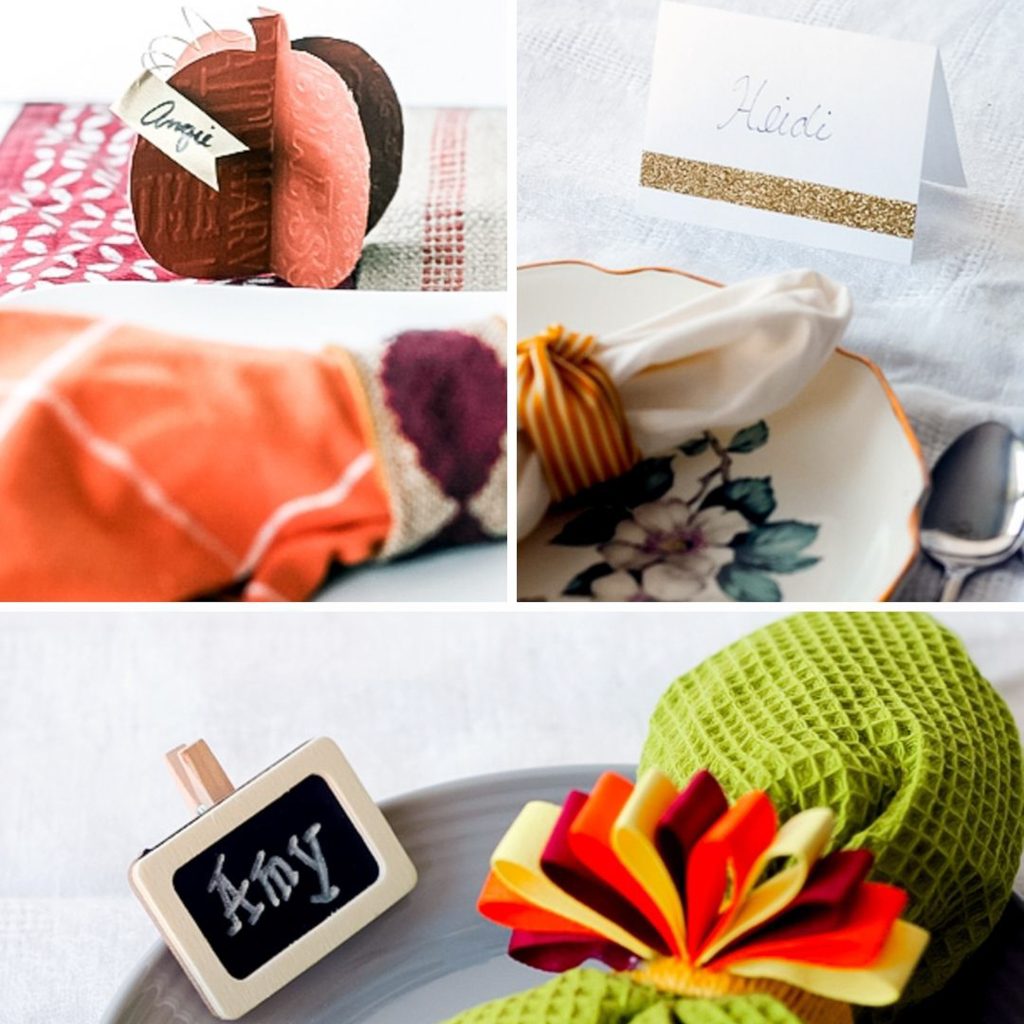Thanksgiving placecard ideas