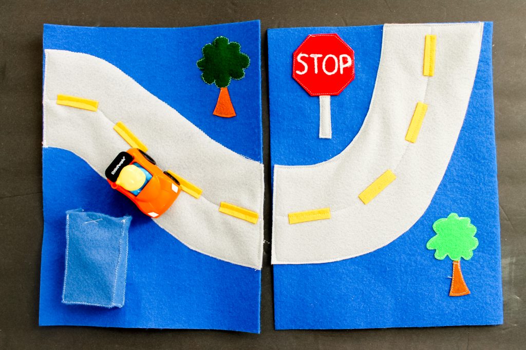 felt busy book pages