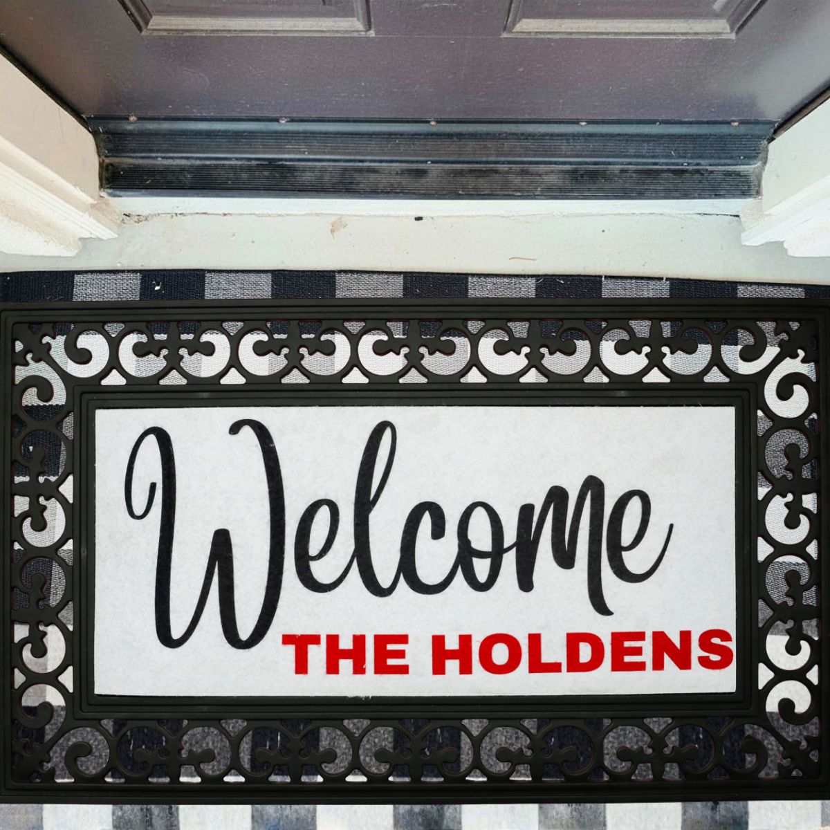 Easy Swap Sublimation Door Mat - finished - square