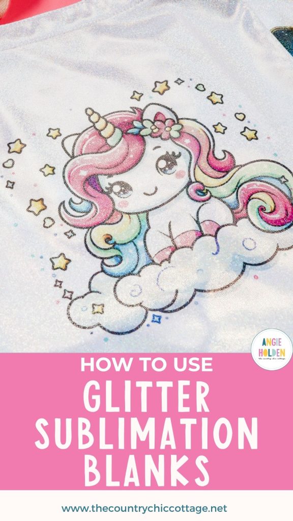 glitter tote bag