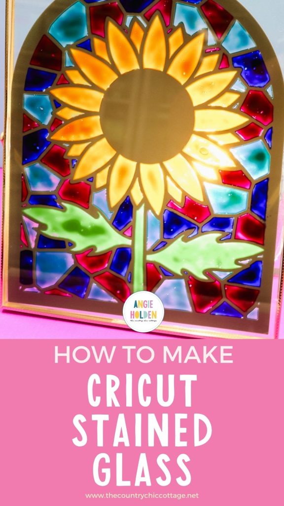 stained glass with a cricut